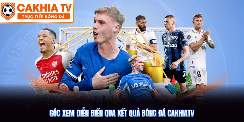 Góc xem diễn biến qua kết quả bóng đá CakhiaTV